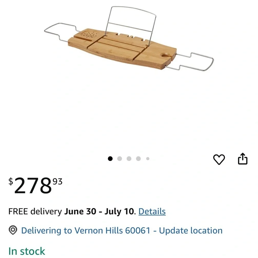 Spa bathtub rack